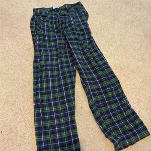 Saddlebred Green and Blue Plaid Pants
